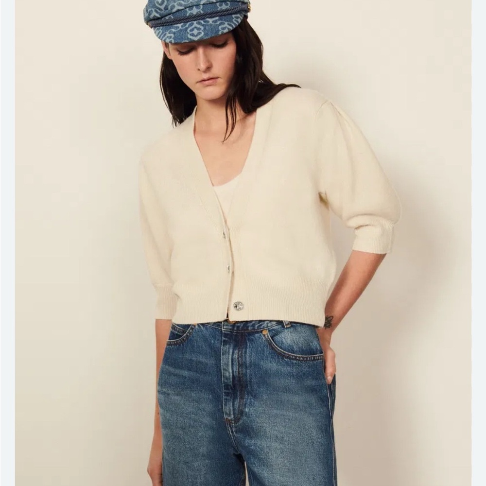 Sandro wool cardigan - Picture 3 of 12